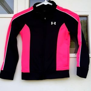 Under armour jacket girls size 6